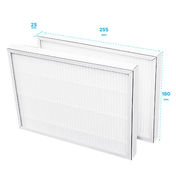 Filtres compatibles VMC UNELVENT ORKA ET ORKA HR Contenu : - 1 G4   1 M5,