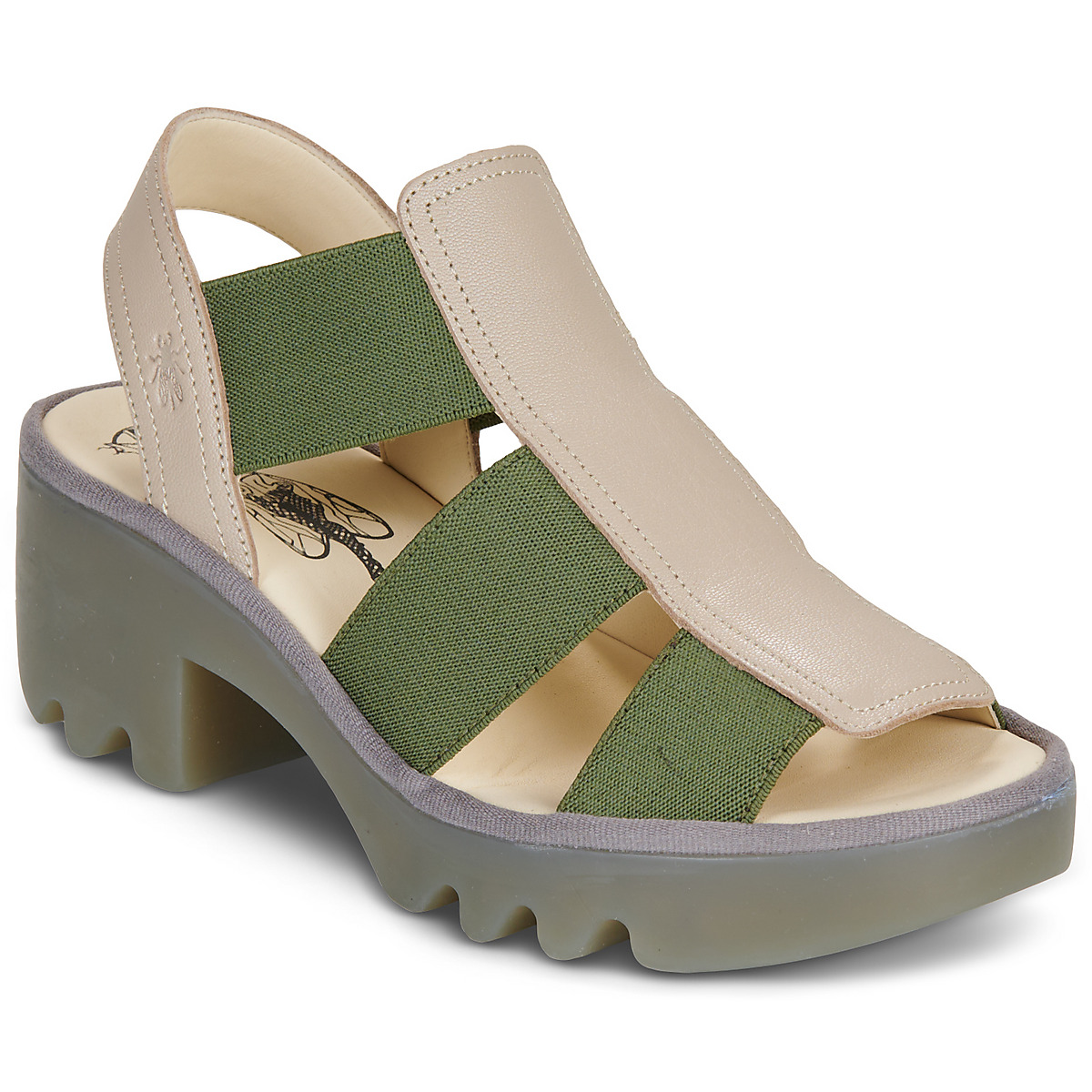 Fly London - TEEV - Taupe / Kaki