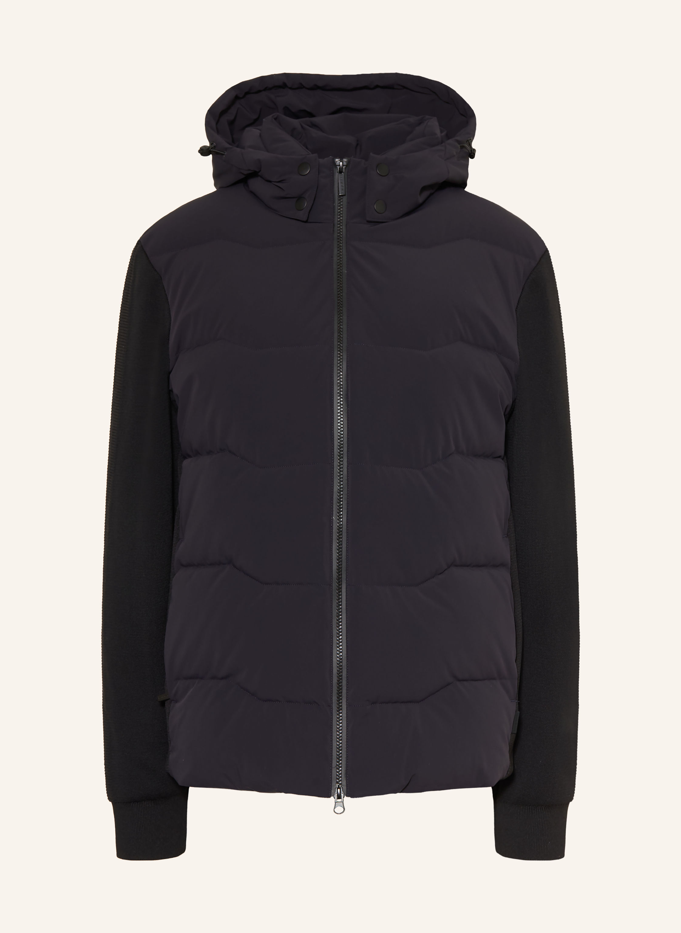 bugatti Steppjacke im Materialmix