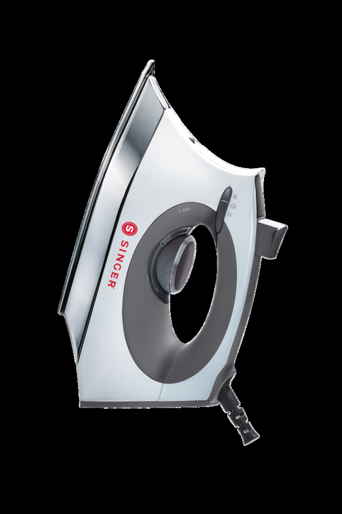 Singer 1700W Steamcraft Steam Iron with Stainless Steel Soleplate and Auto Shutoff, White