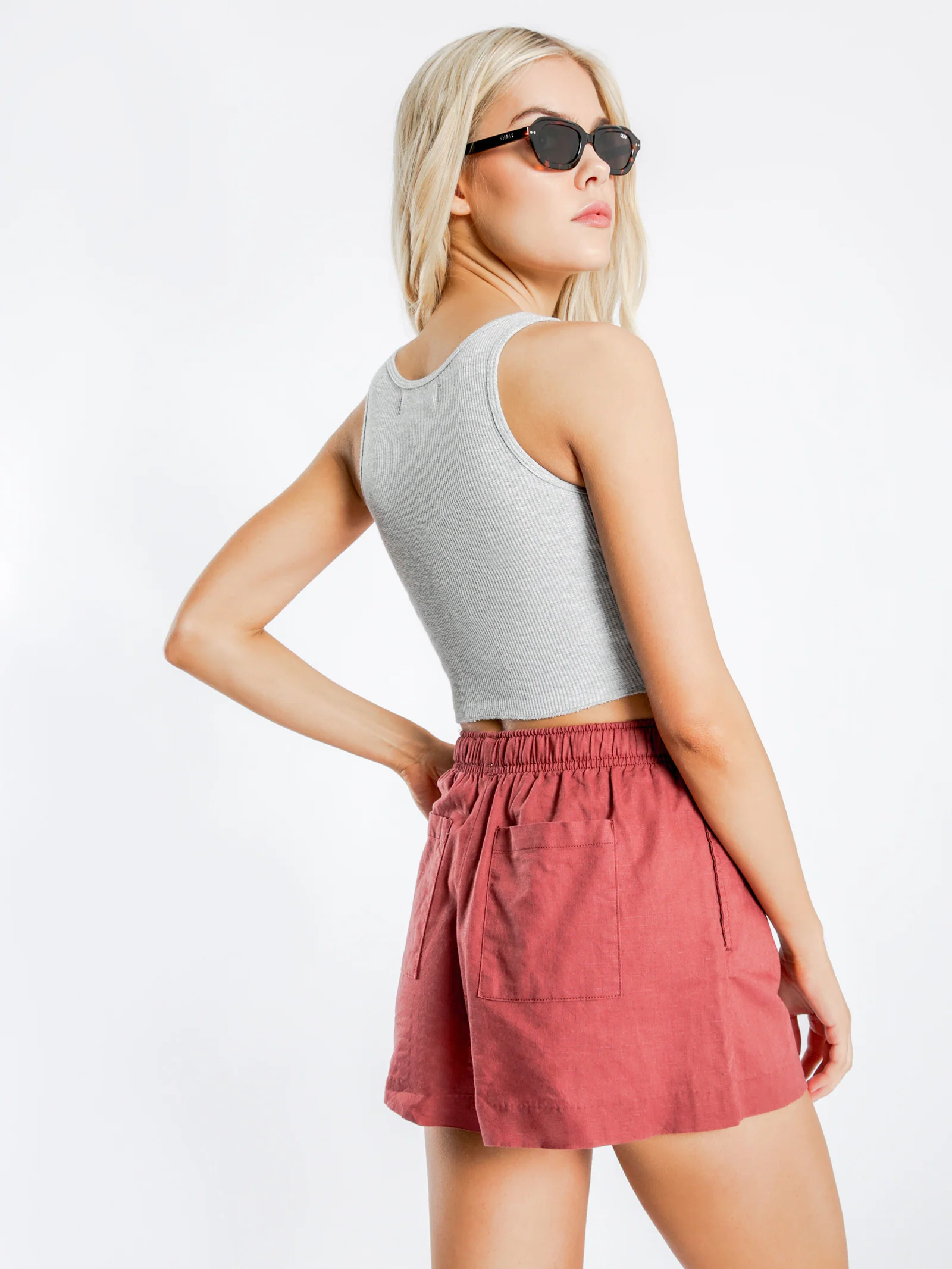 Annie Waffle Tank Top