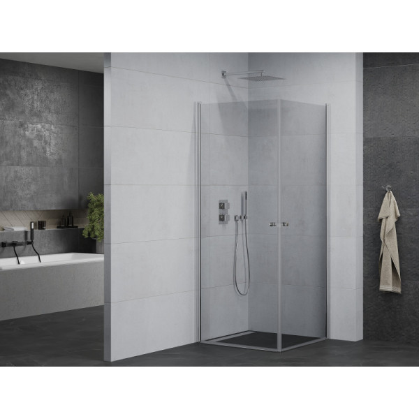 Kabina prysznicowa uchylna Mexen Pretoria 70x70 transparent