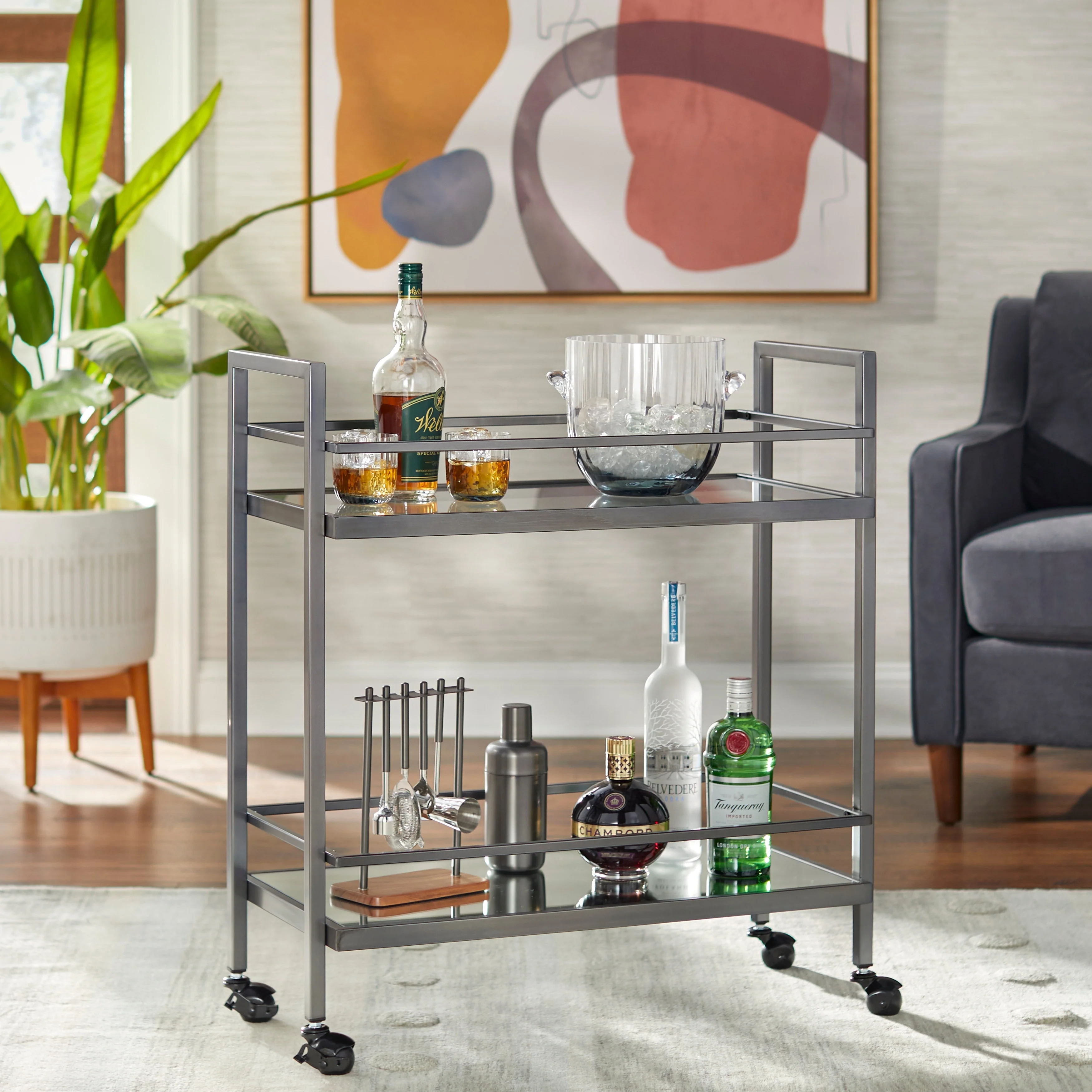 Simple Living Manhattan Bar Cart