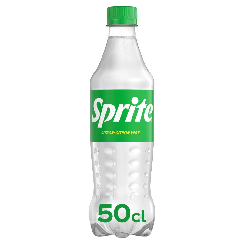 Boisson gazeuse Sprite Original citron vert bouteille 50cl