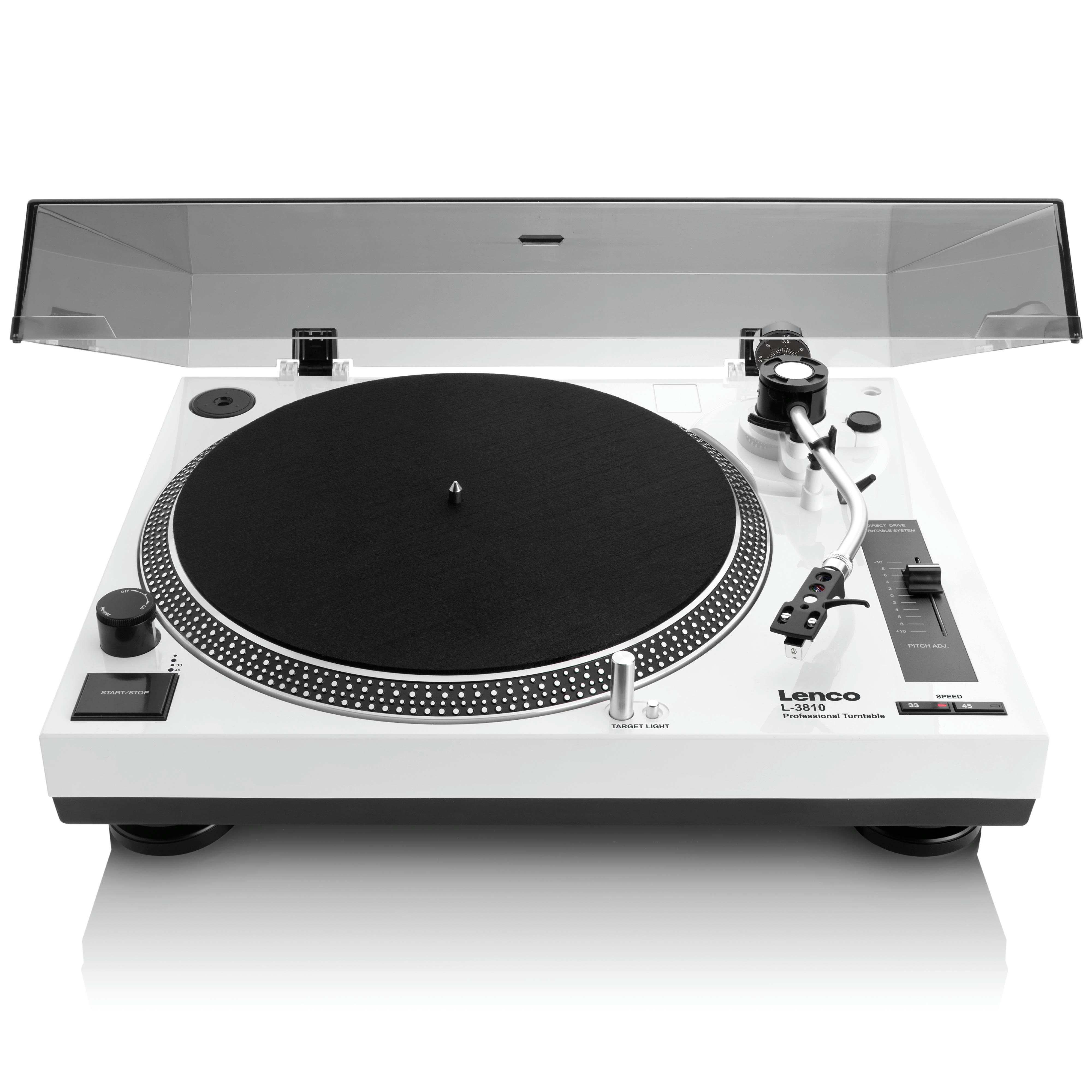 - Platine à entraînement direct avec encodage usb/pc blanc