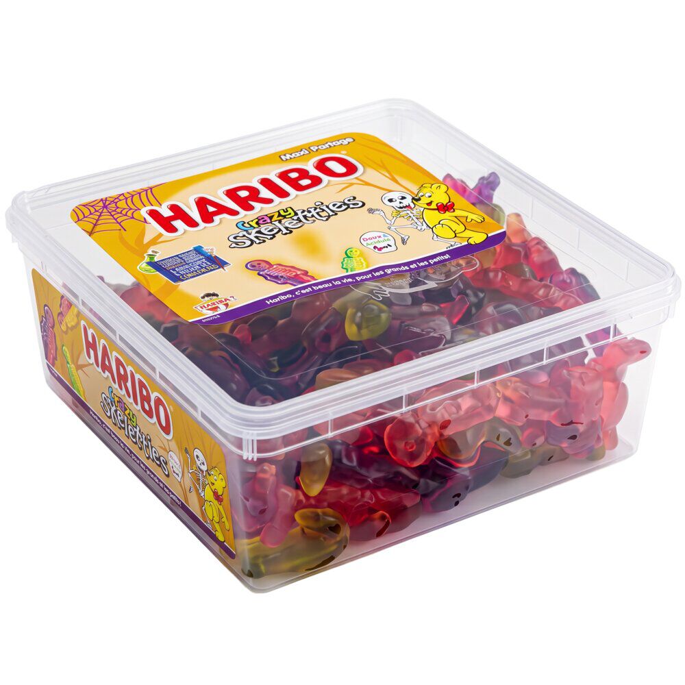 Bonbon Haribo Crazy Squelette 1kg