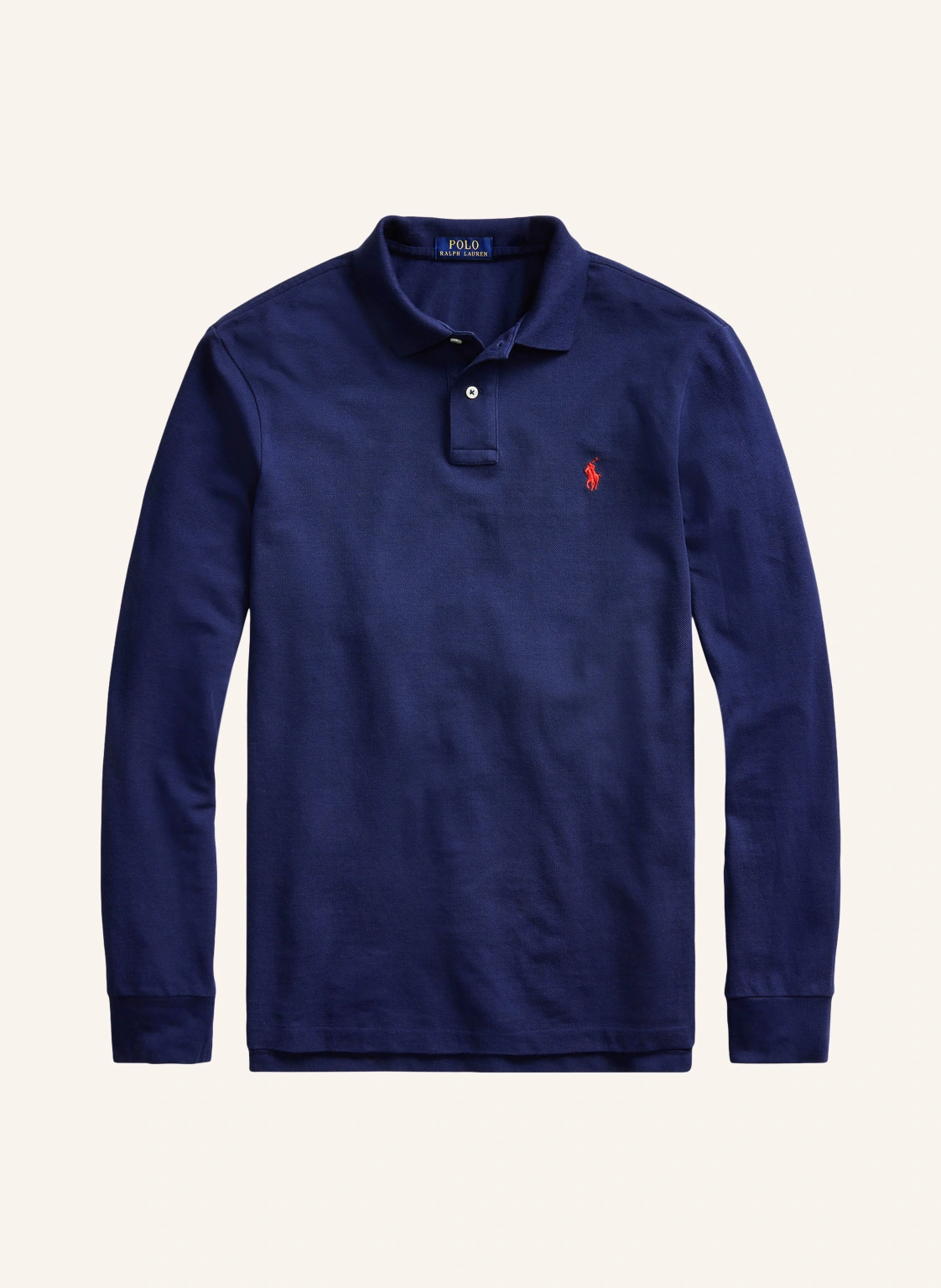POLO RALPH LAUREN Piqué-Poloshirt Custom Slim Fit