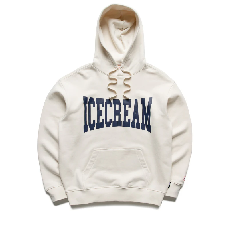 Ice Cream Crystal Hoodie - Antique White