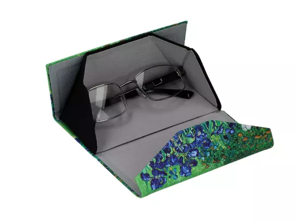 Etui na okulary składane Carmani - Vincent van Gogh - Irysy 33.021-8351