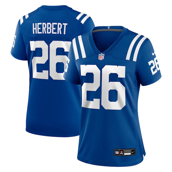Khalil Herbert Indianapolis Colts Nike Women's Team Game Jersey -  Royal