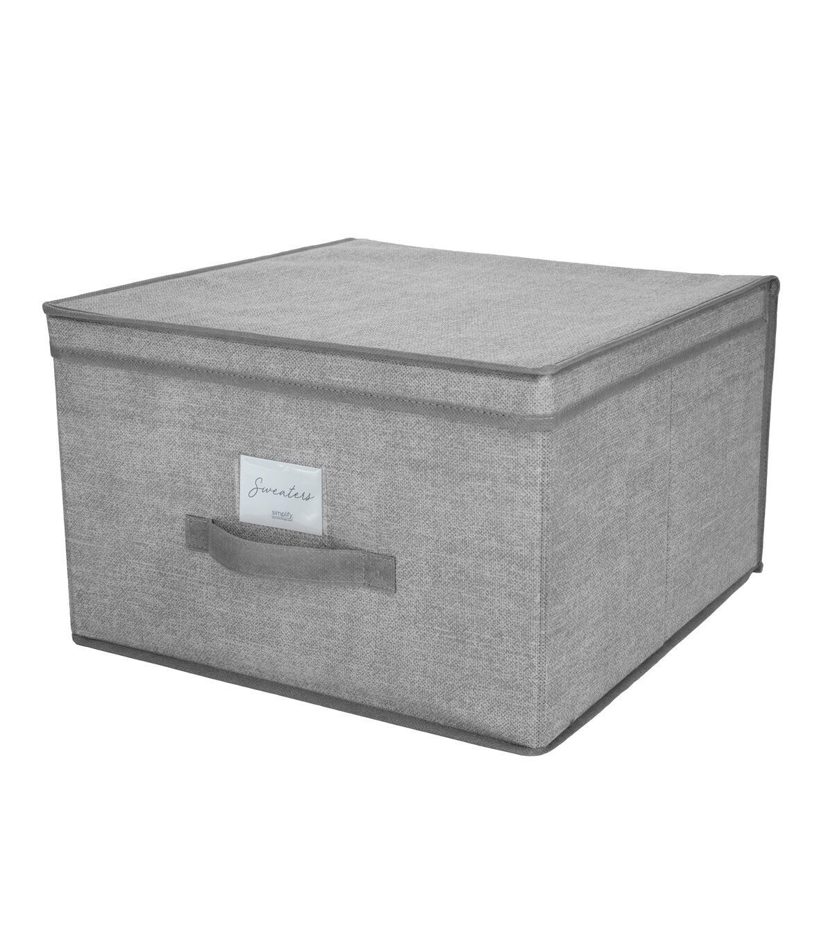 Simplify 16 Heather Gray Storage Box