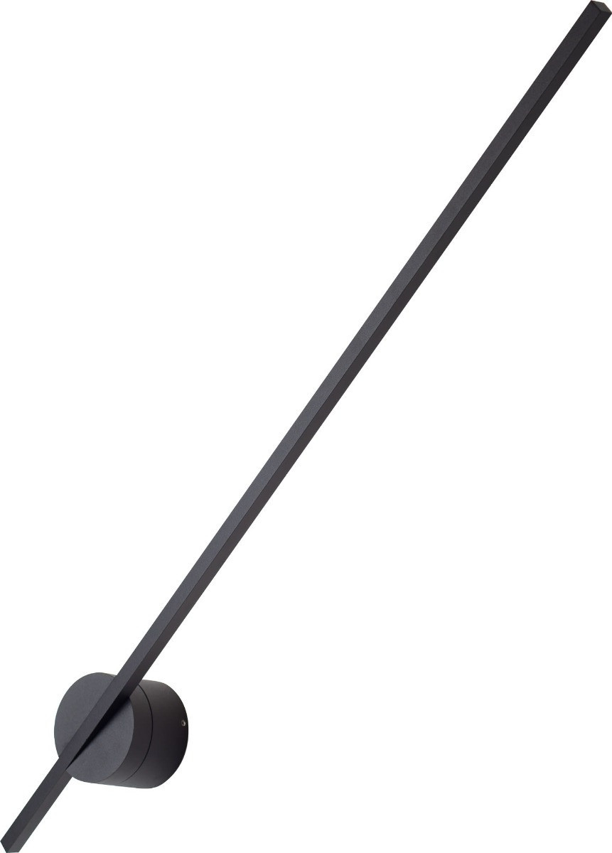 Kinkiet SPIDERczarny LED 1x8.4W 548lm wym:79x8x15cm IP44 Maxlight