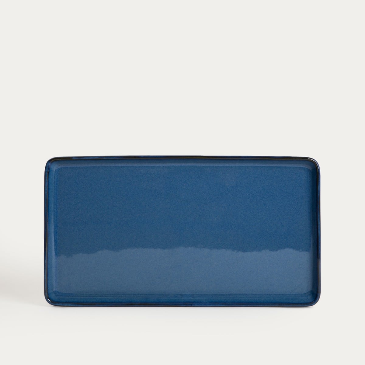 Talerz OKINAWA do serwowania sushi granatowy 41x22 cm
