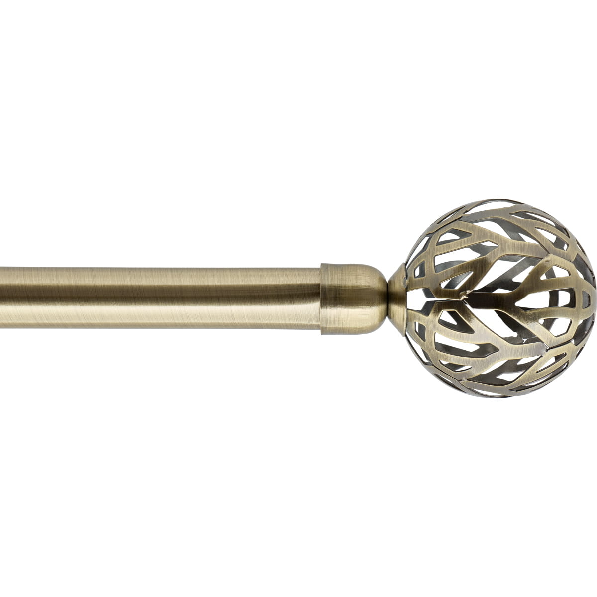 Kit varão extensível RETRO bronze 120-210cm