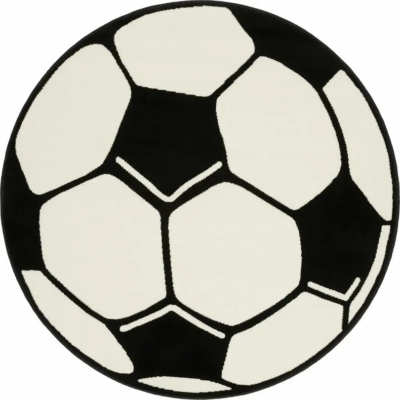 Kurzflorteppich Football