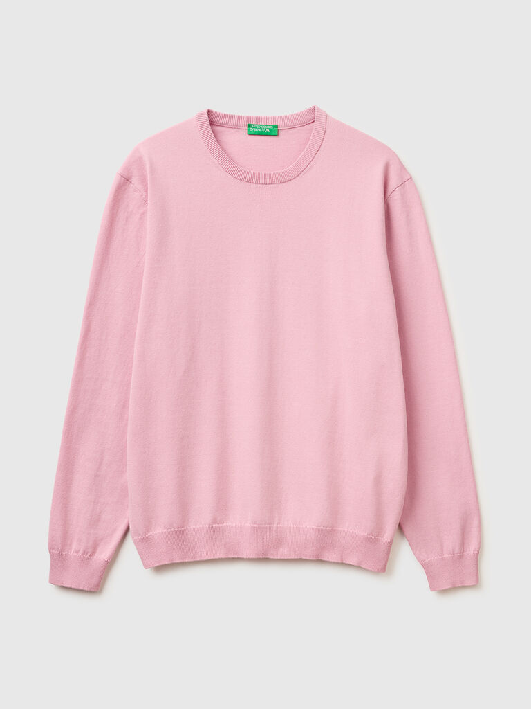 100% cotton crew neck top