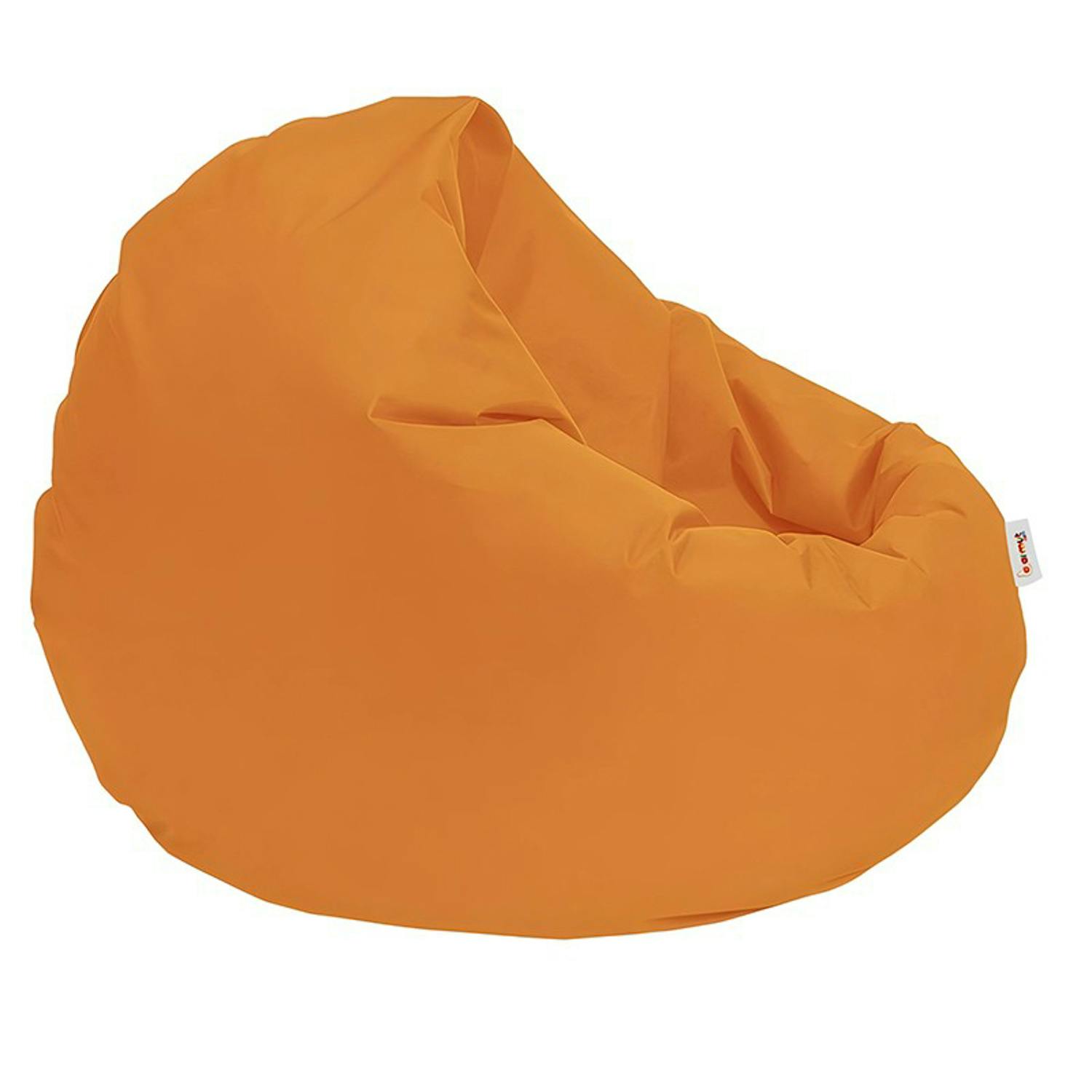 Pouf extérieur imperméable orange 2 positions ARTA