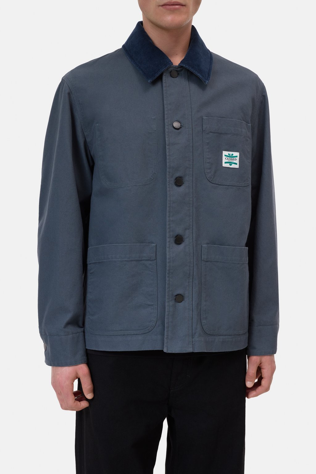 Worker-Jacke aus reiner Baumwolle