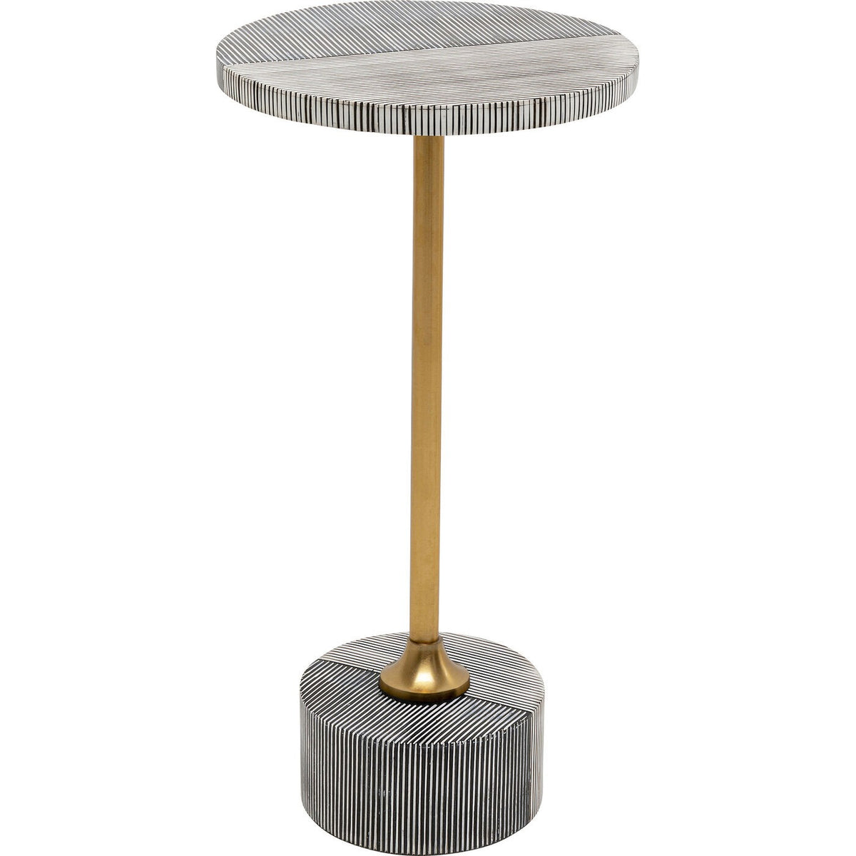 Kare Design Bijzettafel Domero Double Ø25cm goud