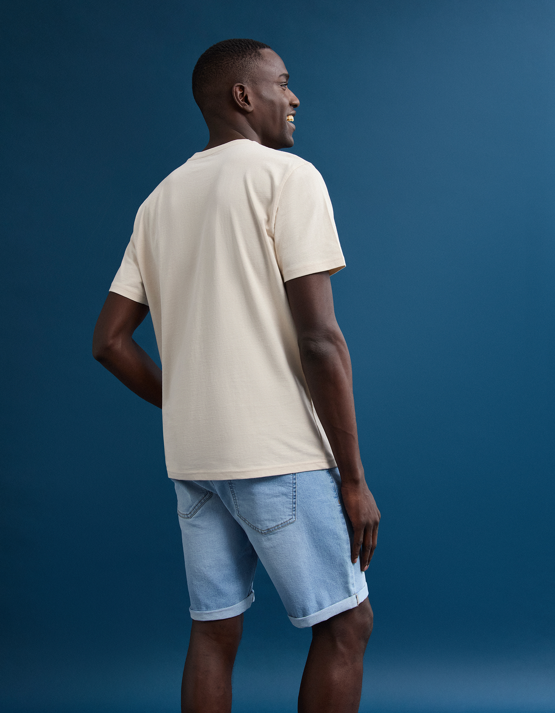 T-shirt 'Native Enthusiasm', Homem, Bege