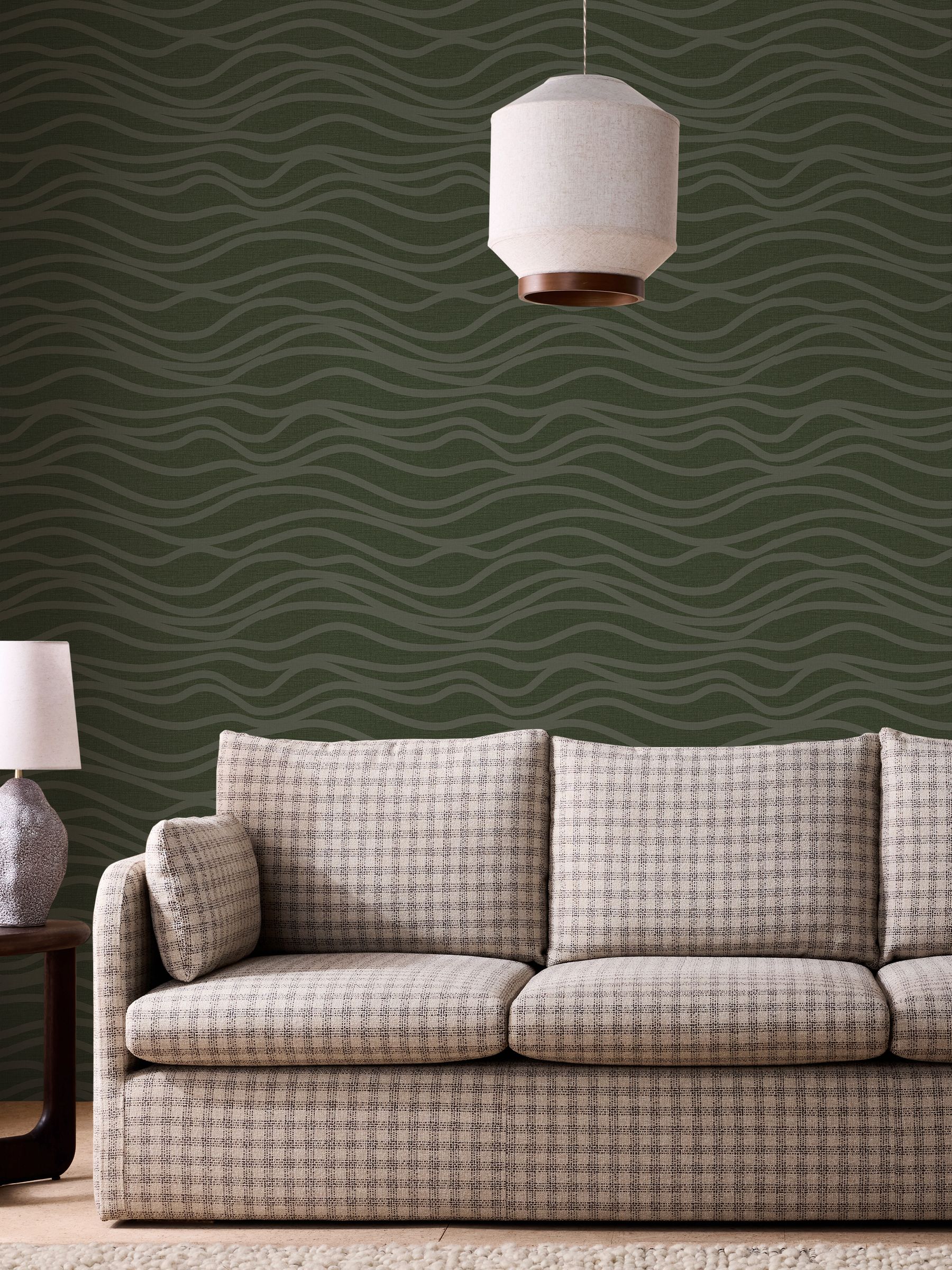 Akio 10M Wallpaper in Moss