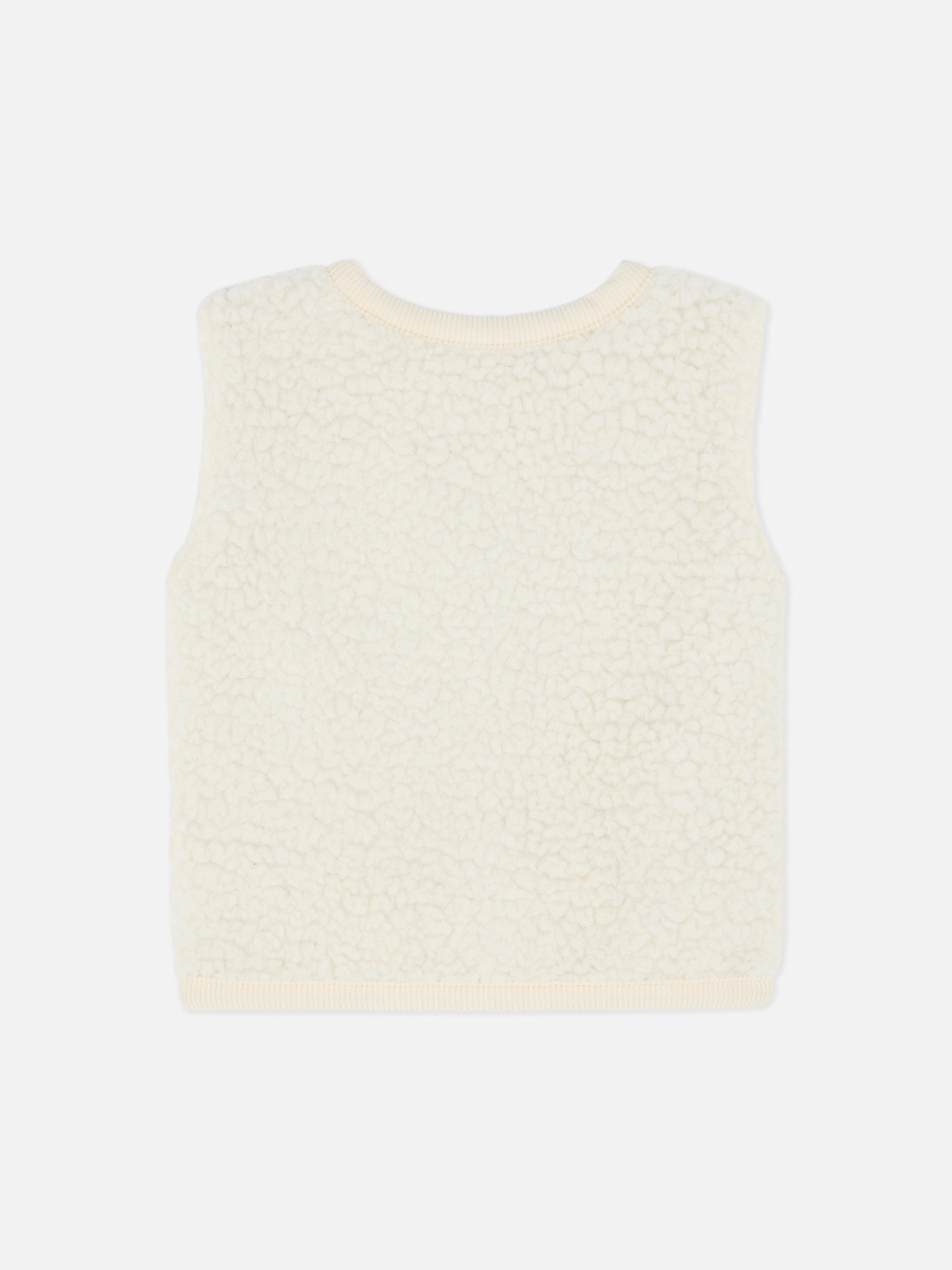 1.5-8yrs | The Edit Borg Vest