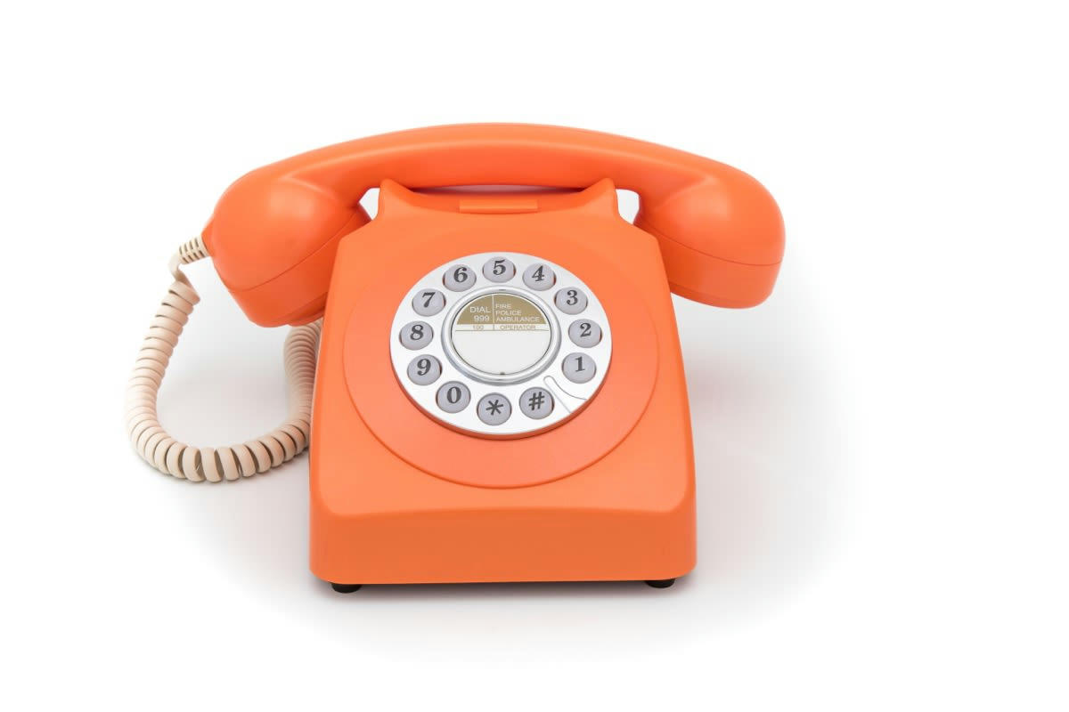 - Téléphone analogique  746 PUSH BUTTON ORANGE