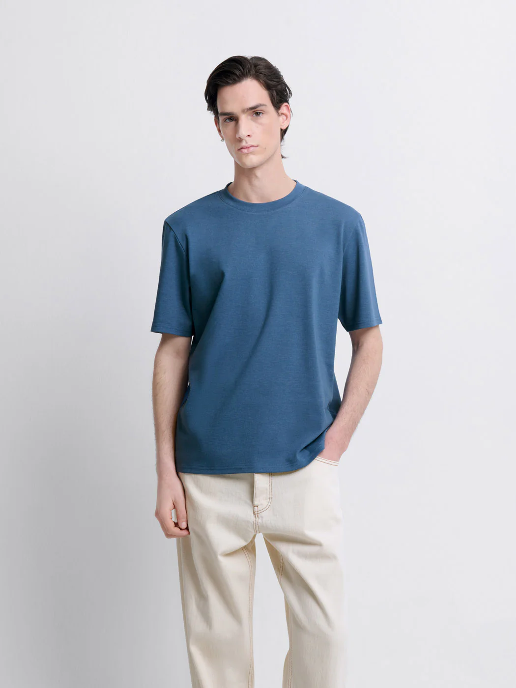 T-shirt col rond regular