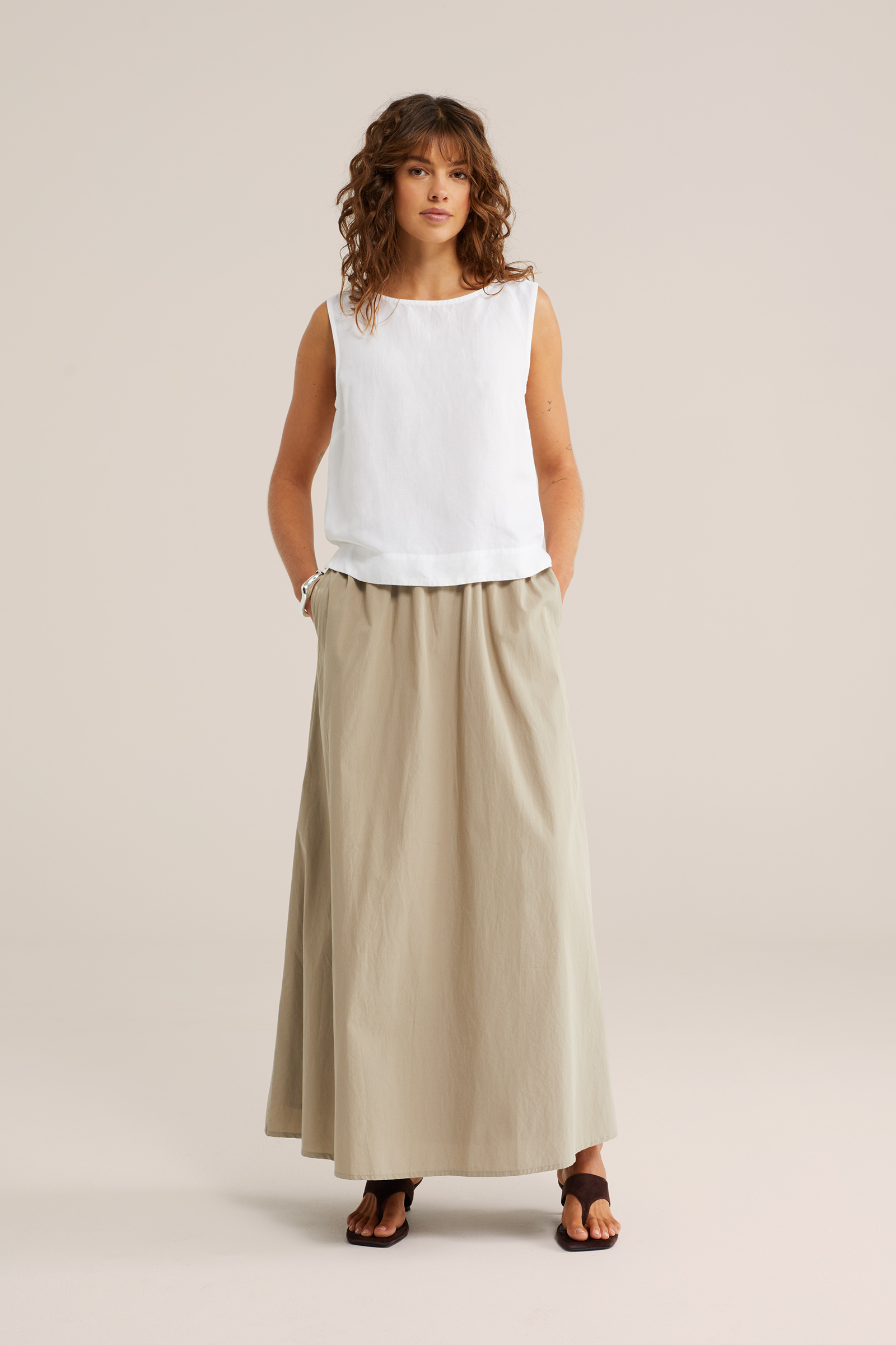Dames maxi rok
