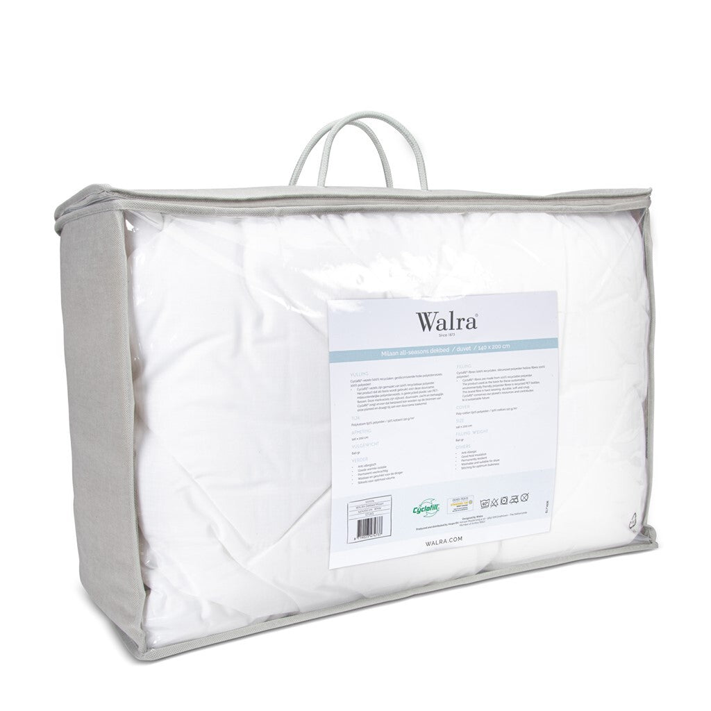 Walra - Dekbed Milaan - 140x200 - Wit
