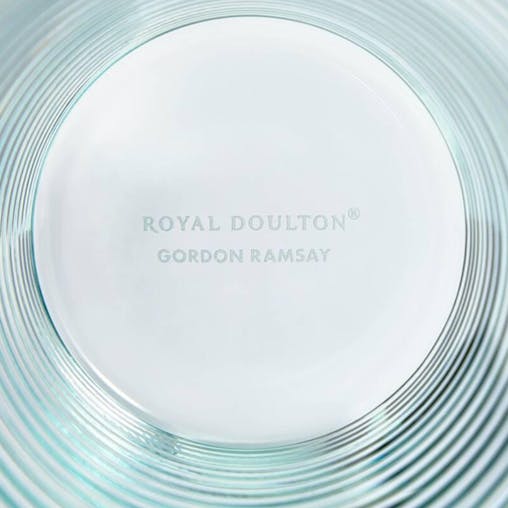 Royal Doulton Gordon Ramsay Maze Tumbler 340ml Glasses Blue | Set of 4