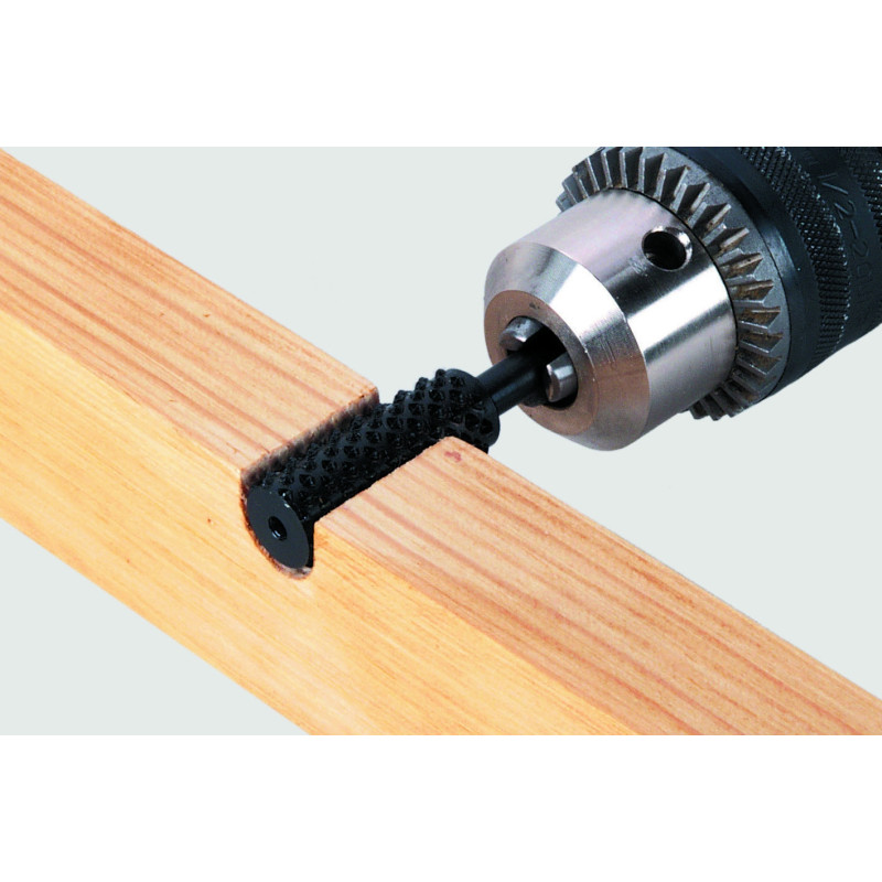 Râpe de profilage cylindrique pour le bois WOLFCRAFT