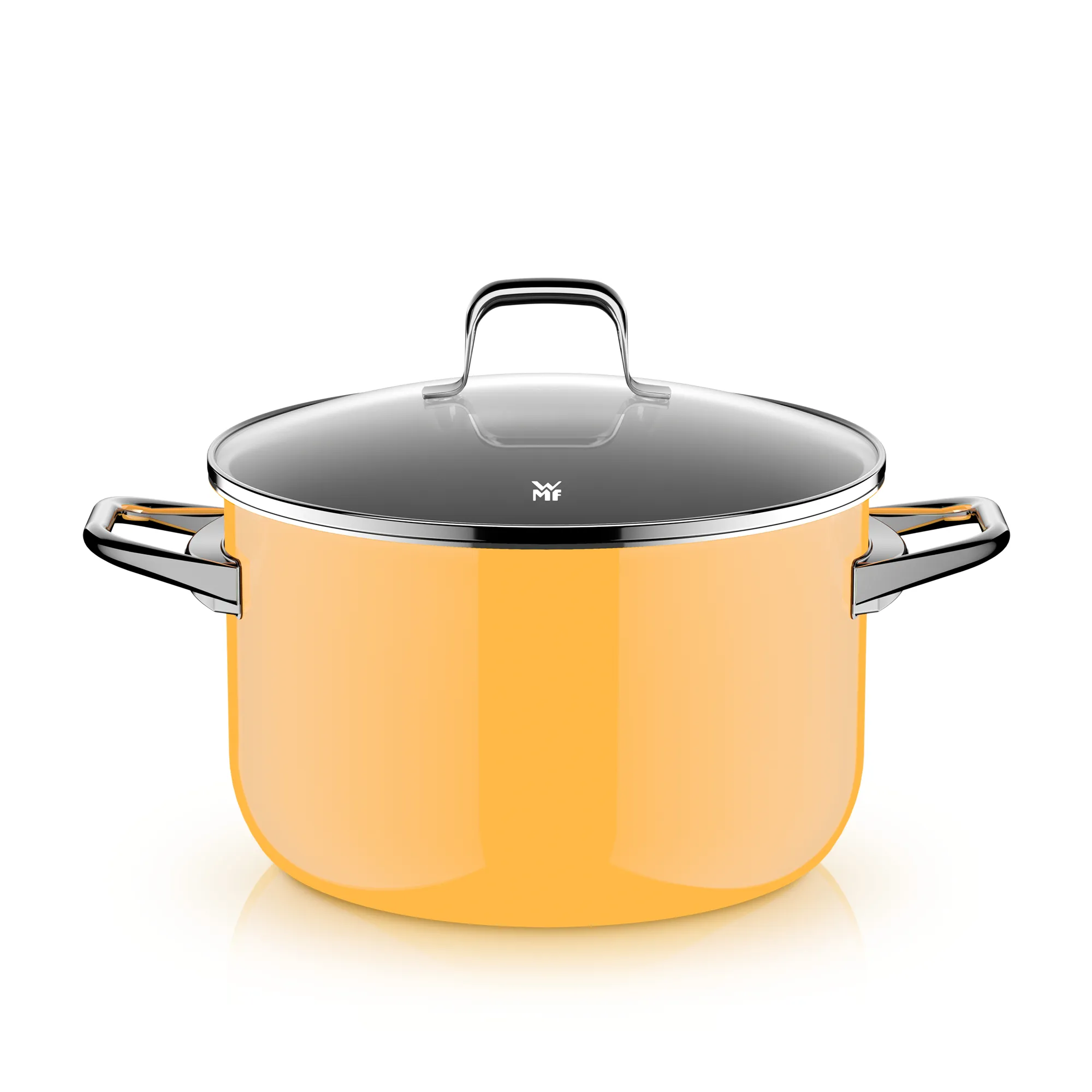 Fusiontec Essential Pro, 4-Piece Cookware Set, Mango Yellow