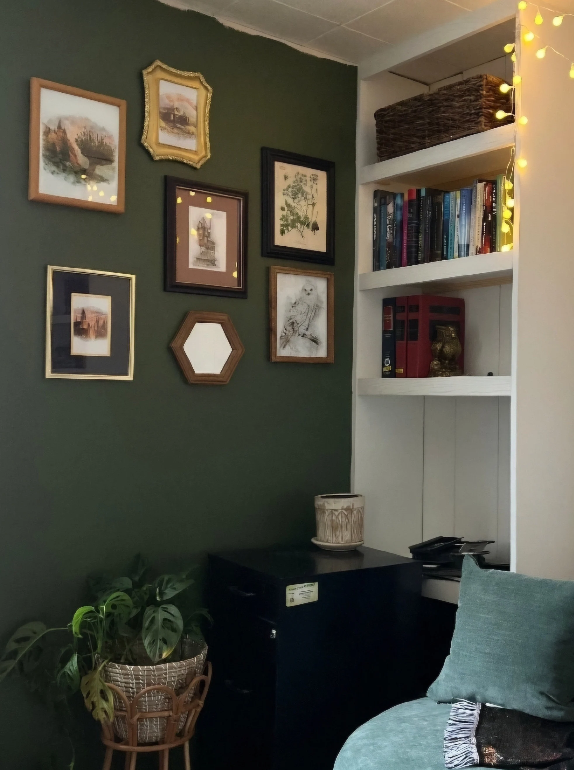 Gallery Wall Frames | Vintage Picture Frames | Unique Picture Frames | Gold Frames | Wood Frames | Gallery Wall Mixed Set | Picture Frames