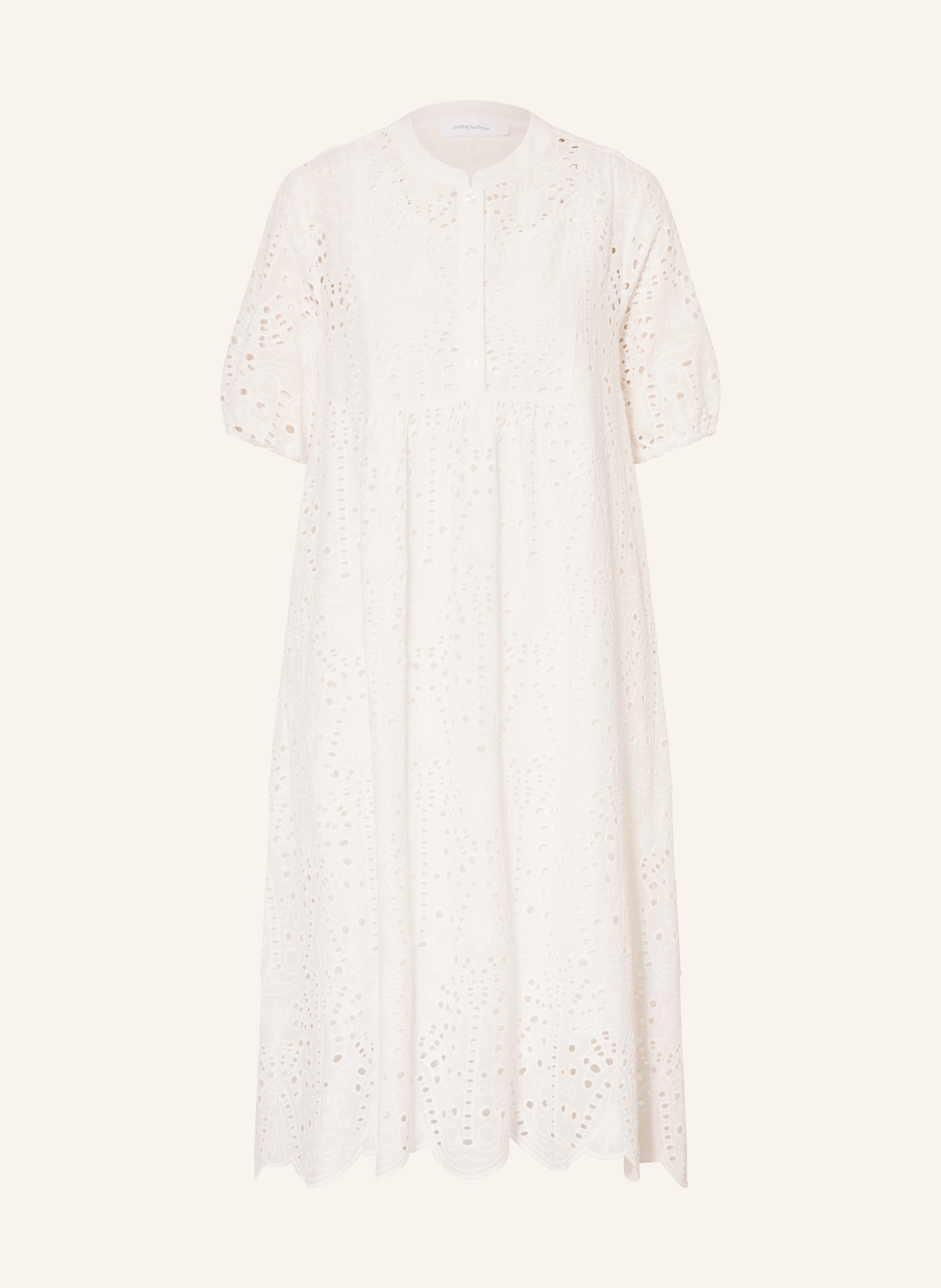 darling harbour Kleid mit Lochspitze