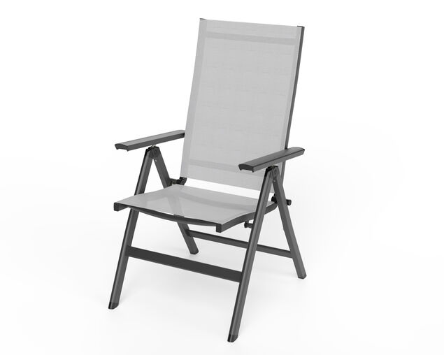 Frankie-Jette 3 Piece Chat Setting - Gunmetal Grey