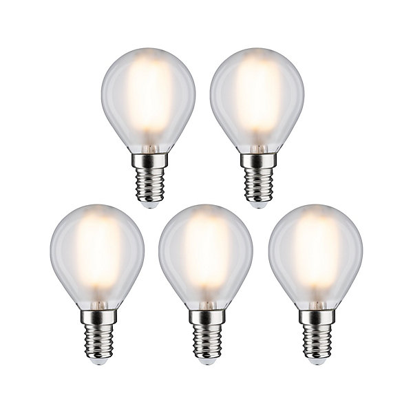 Filament 230 V Sphérique LED E14 5x470lm 5x4,8W 2700K Dépoli