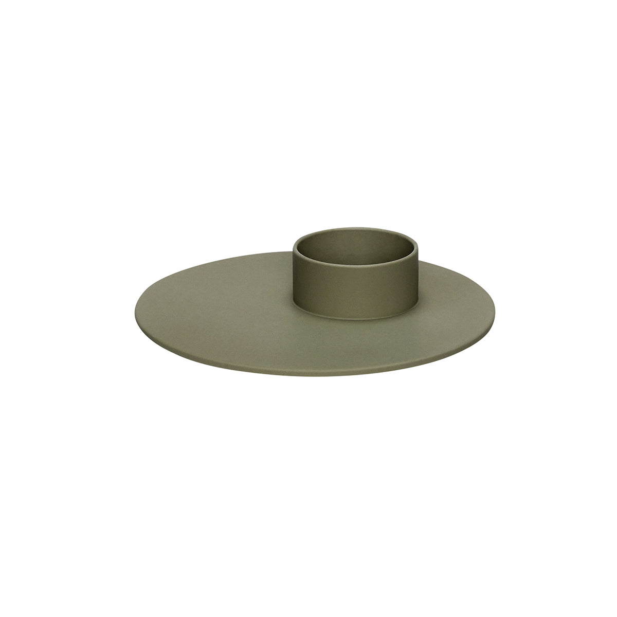 Hübsch theelichthouder Soft - ijzer - ø9xh2cm