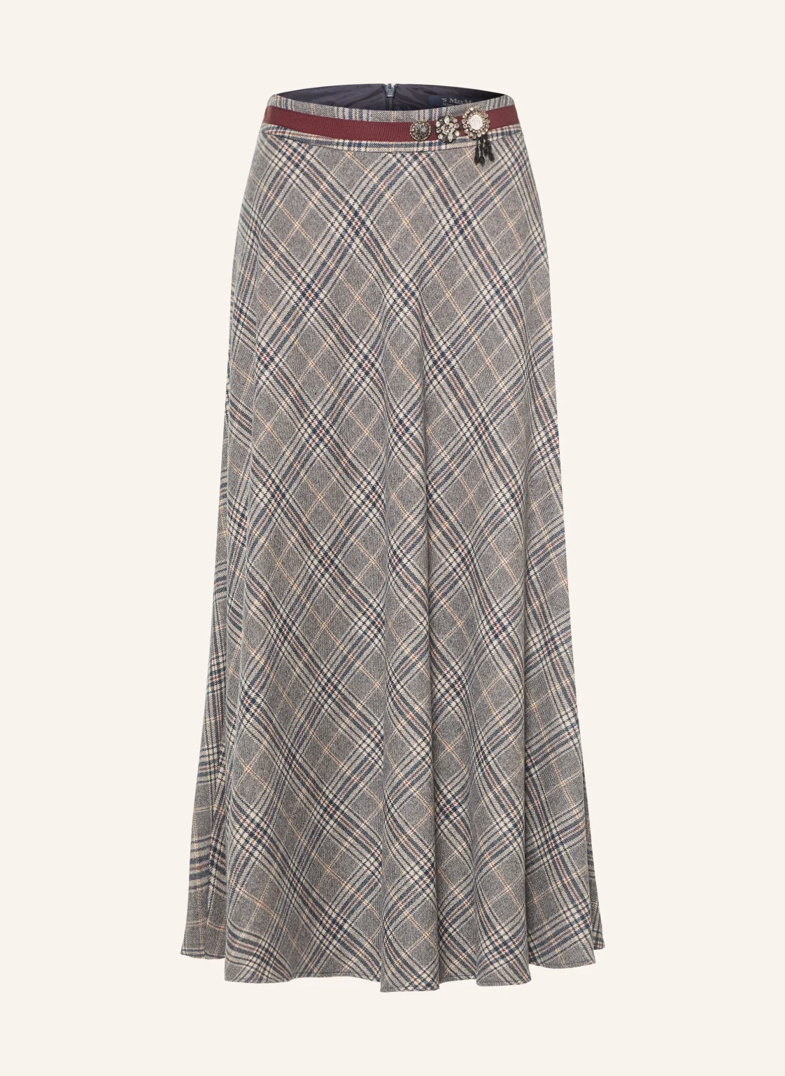 S Max Mara Rock BETA mit Schmucksteinen