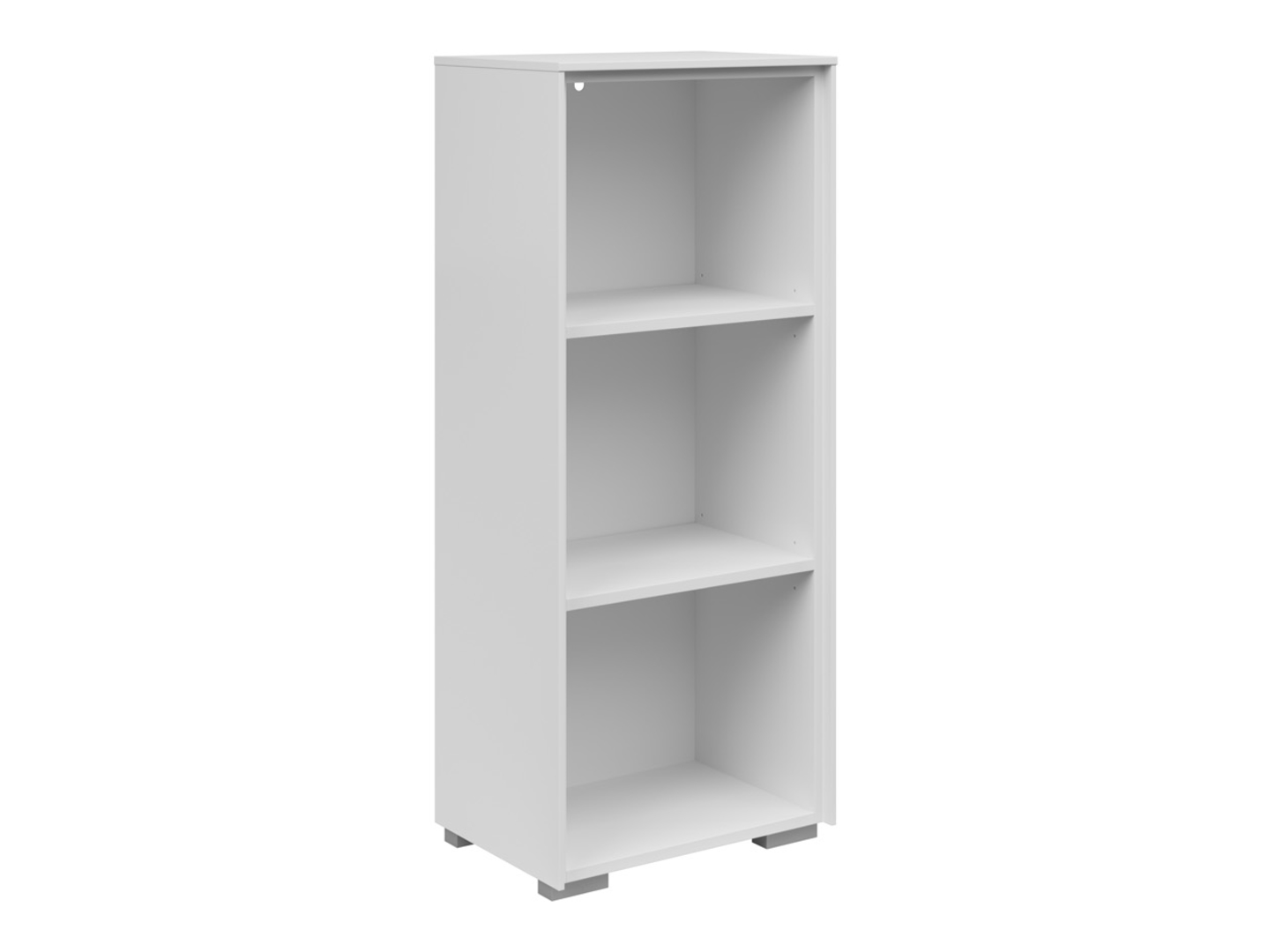 Regał Nevada 43 cm z 2 półkami biały