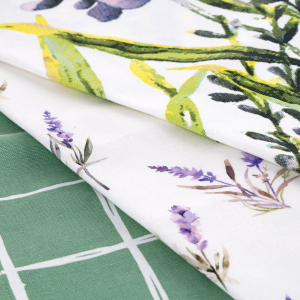Komplet ścierek kuchennych lavender 3 szt. 50x75 cm
