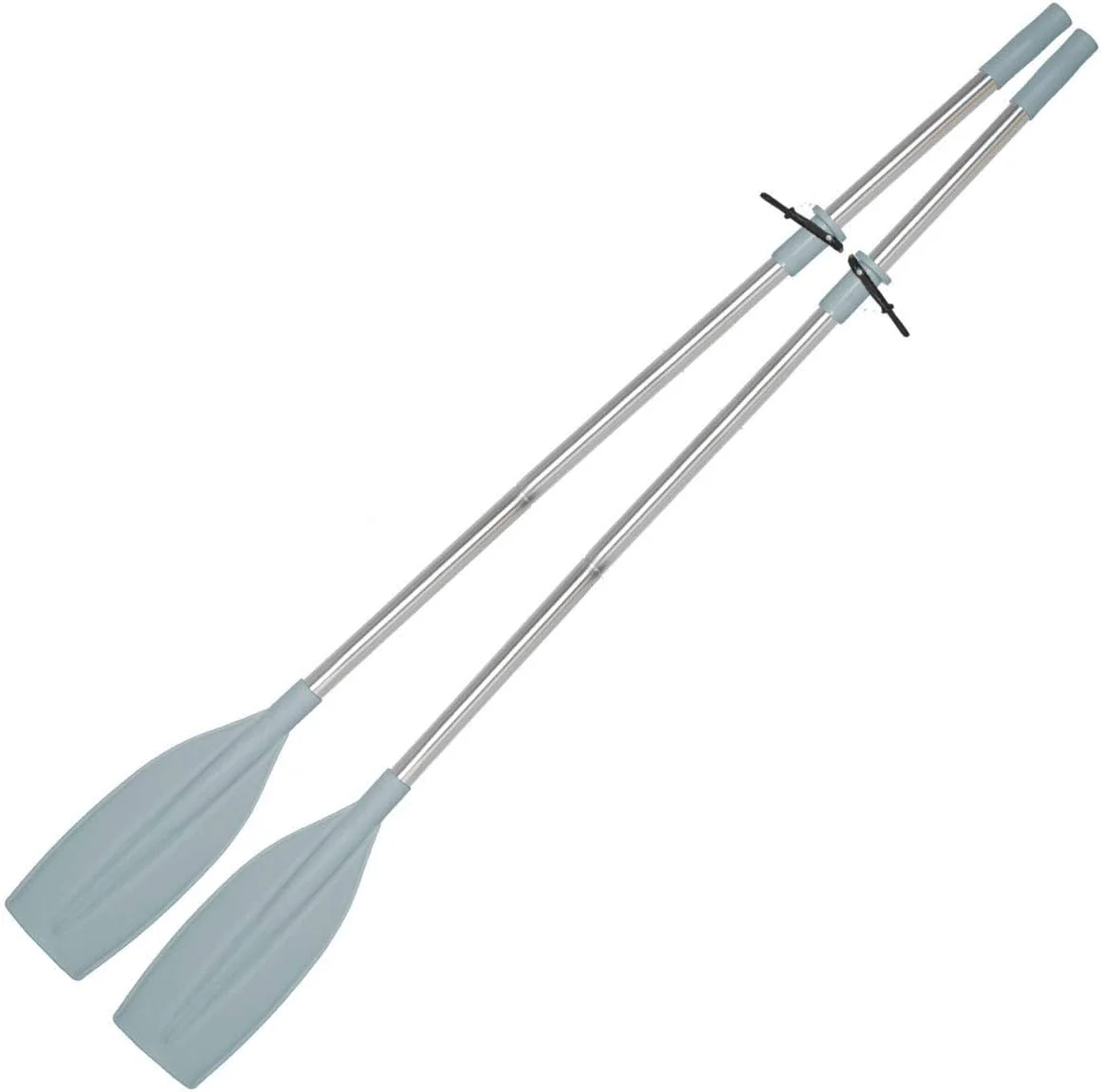 Heavy Duty Pair of Oars 78 Long with Oar Locks, Split Shaft