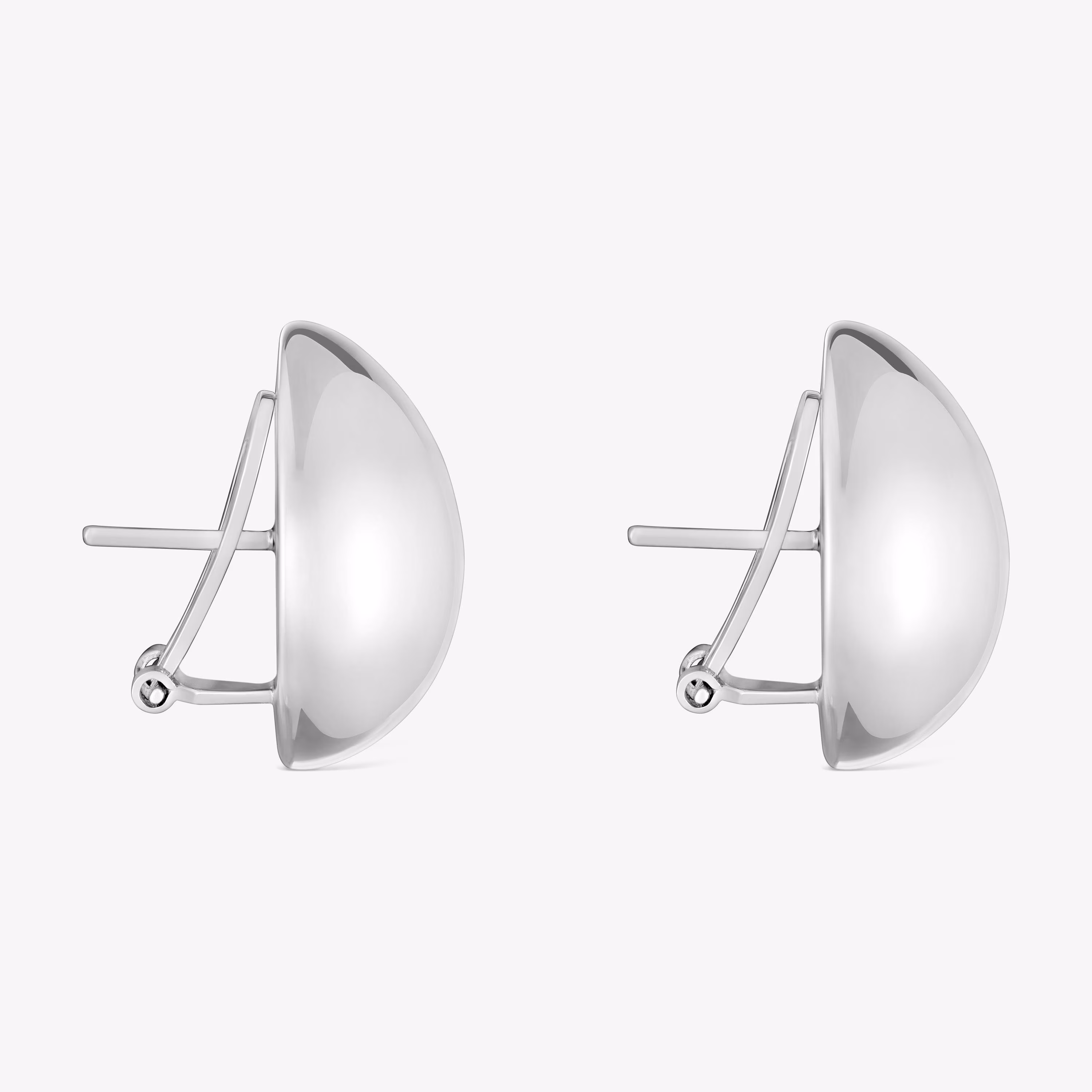 Pendientes de plata 22 mm Daisy