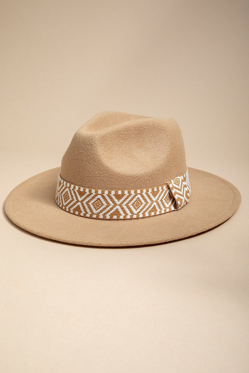 Wendy Woven Band Panama Hat