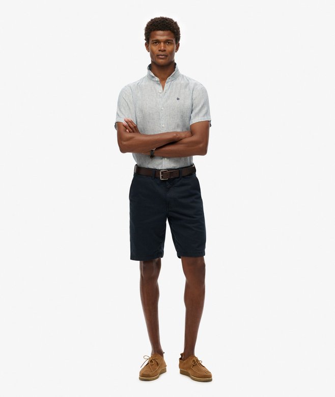 Embroidered Vacation Linen Shirt