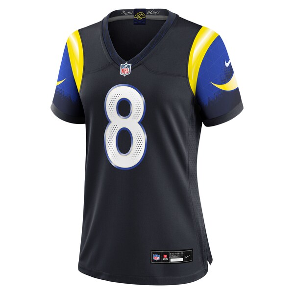 Jared Verse Los Angeles Rams Nike Women's 2025 Rivalries Collection Game Jersey - Midnight Blue