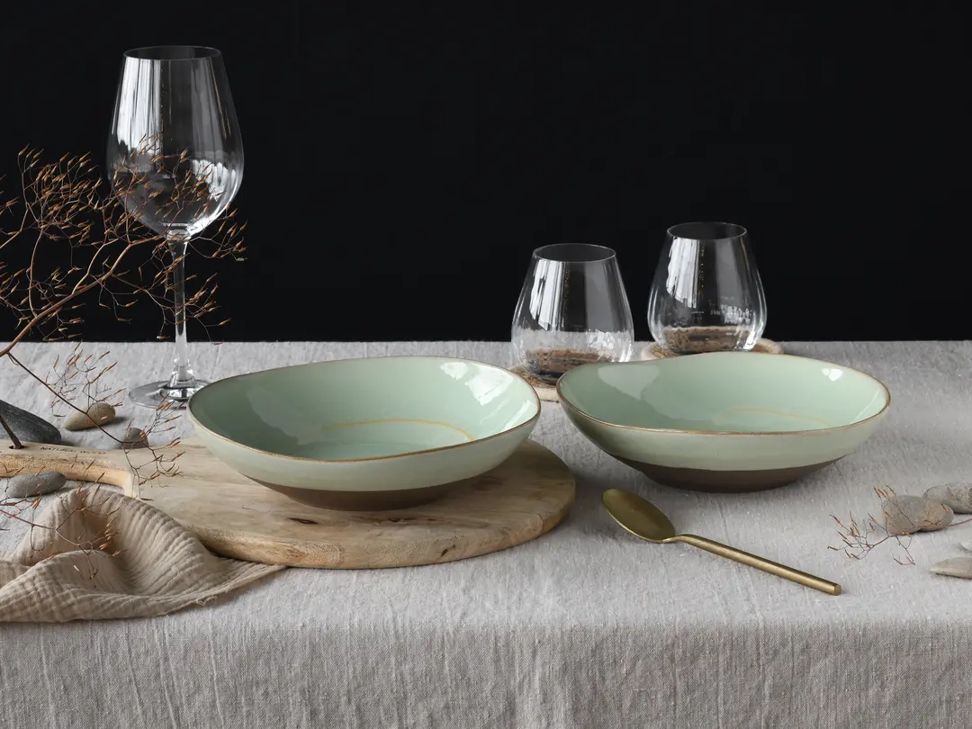 Pastateller 2er-Set Basalt