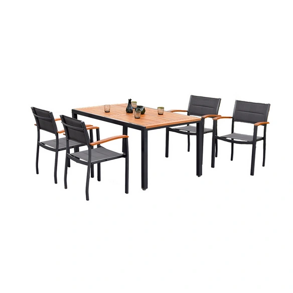 Gartenmöbel-Diningset »Paxos«, 5 tlg., 4 Sitzplätze, Aluminium