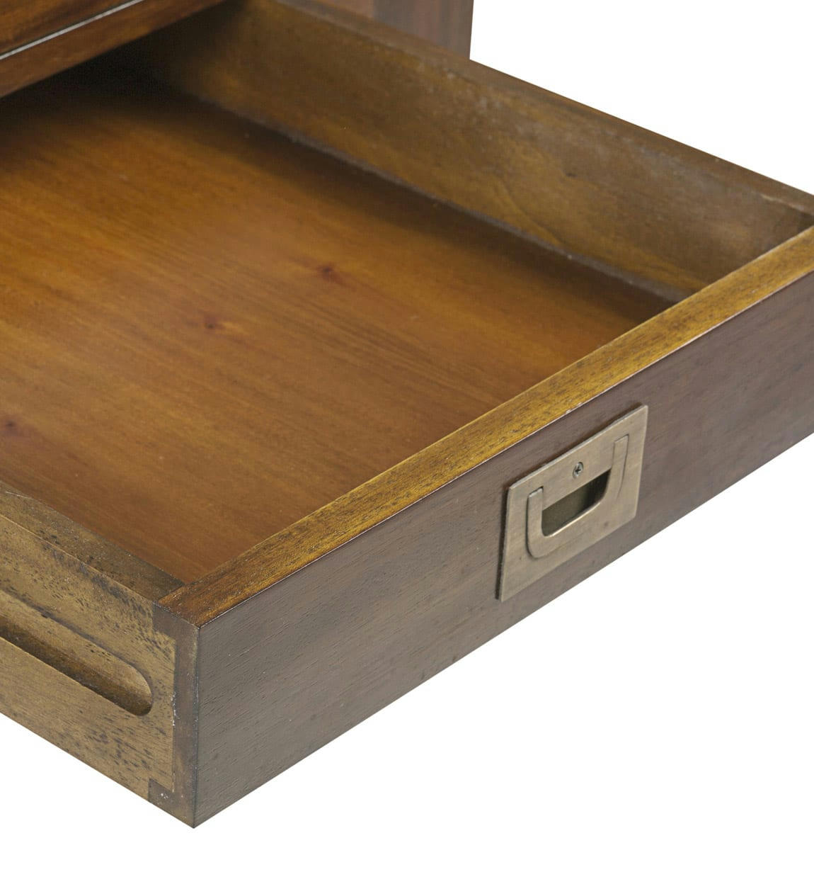 FLAMINGO - Table basse en bois d'acajou marron L60