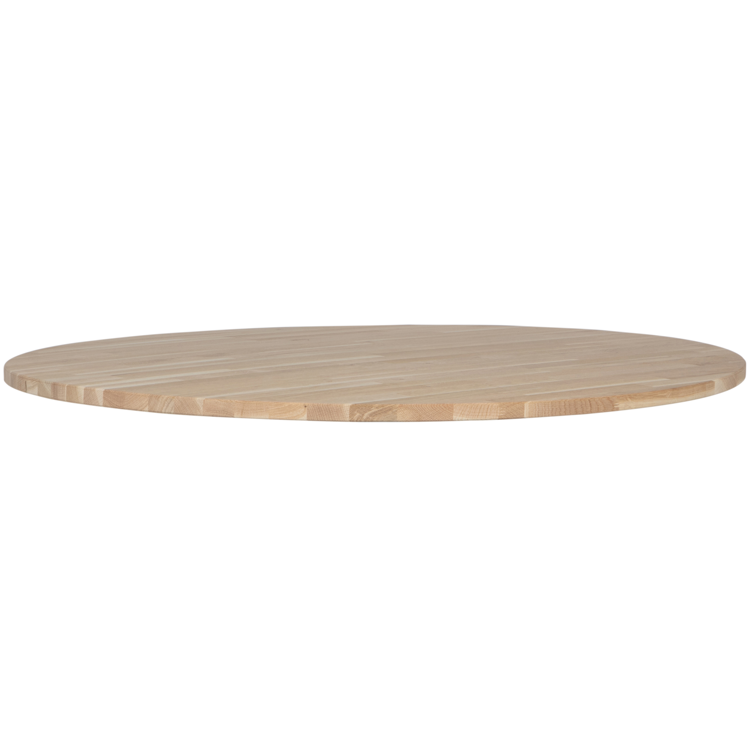 WOOOD tafelblad rond Tablo - Eiken - Onbehandeld - 2,4x120x120